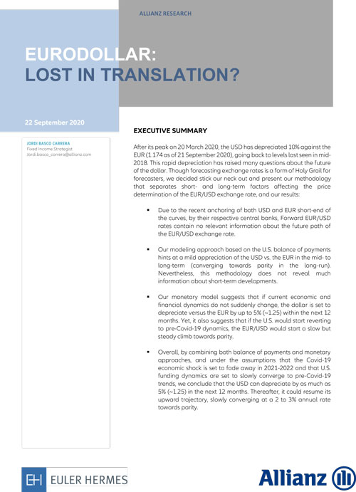 Eurodollar: lost in translation?