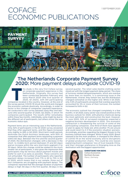Netherlands Corporate Payment Survey 2020